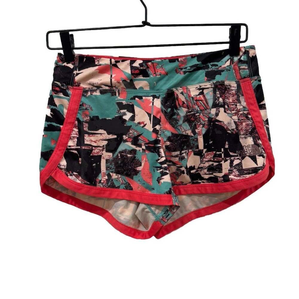 The North Face Abstract Pattern Active Shorts Small Athletic (no Liner)